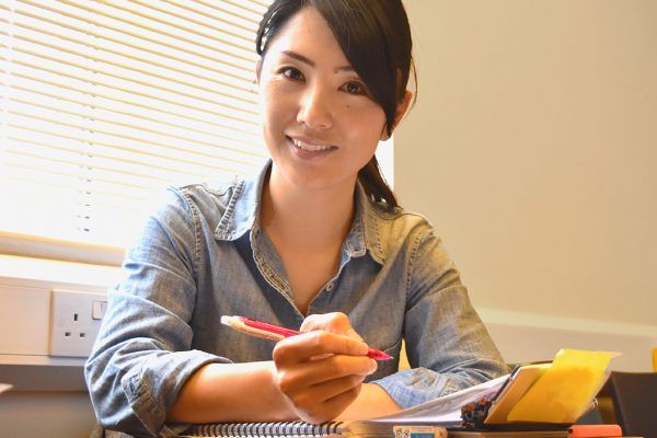 Cambridge-English-exam6 Cambridge English exam - girl taking notes