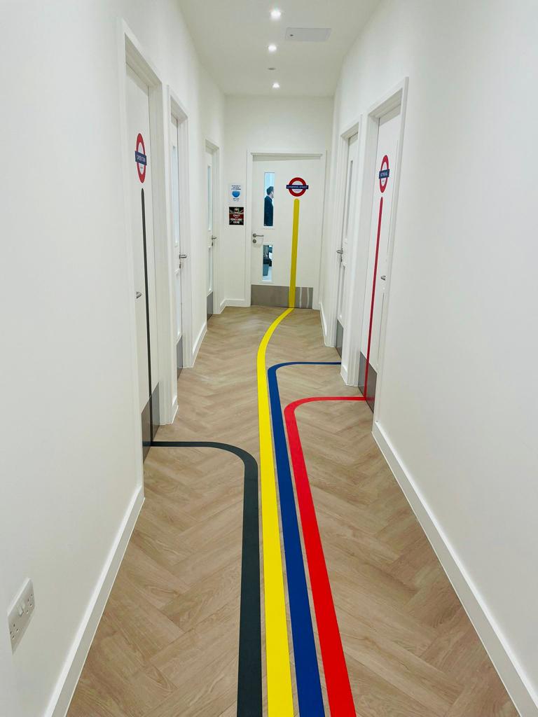 Nacel English School London - school corridor