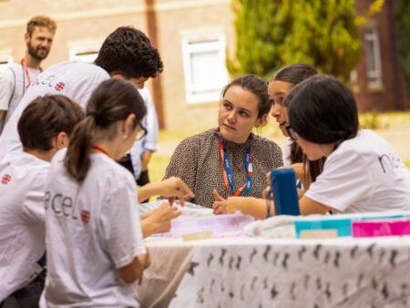 junior Summer English Courses - Interactive English class at the Summer Camp