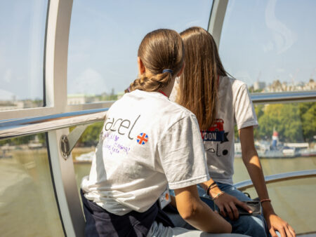 summer camp in London - London Eye visit