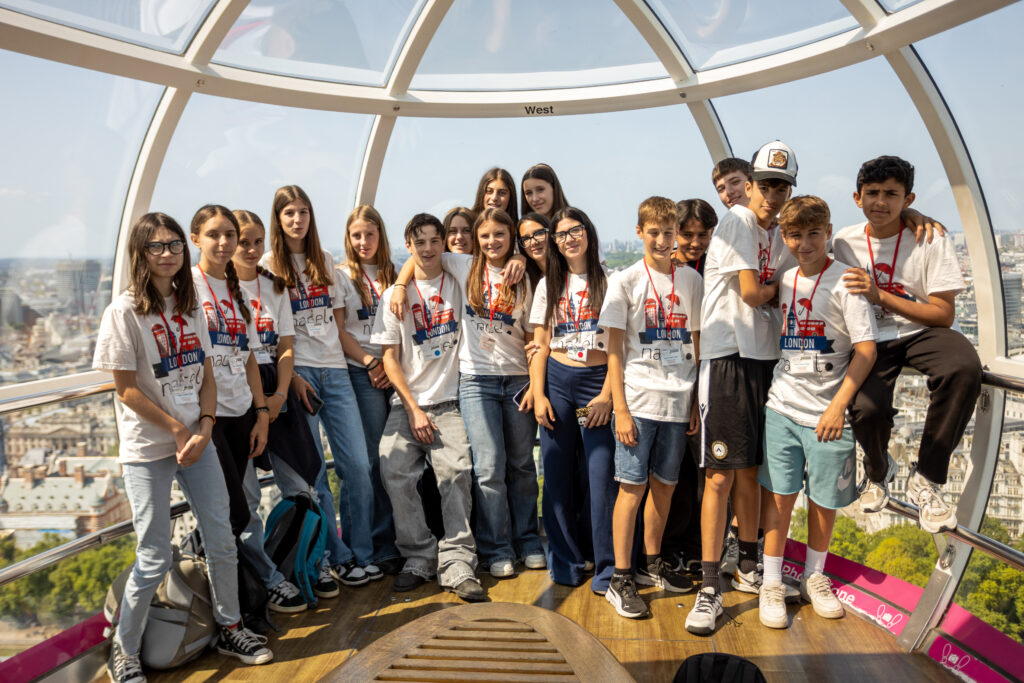 Summer school excursion to the London Eye with Nacel students