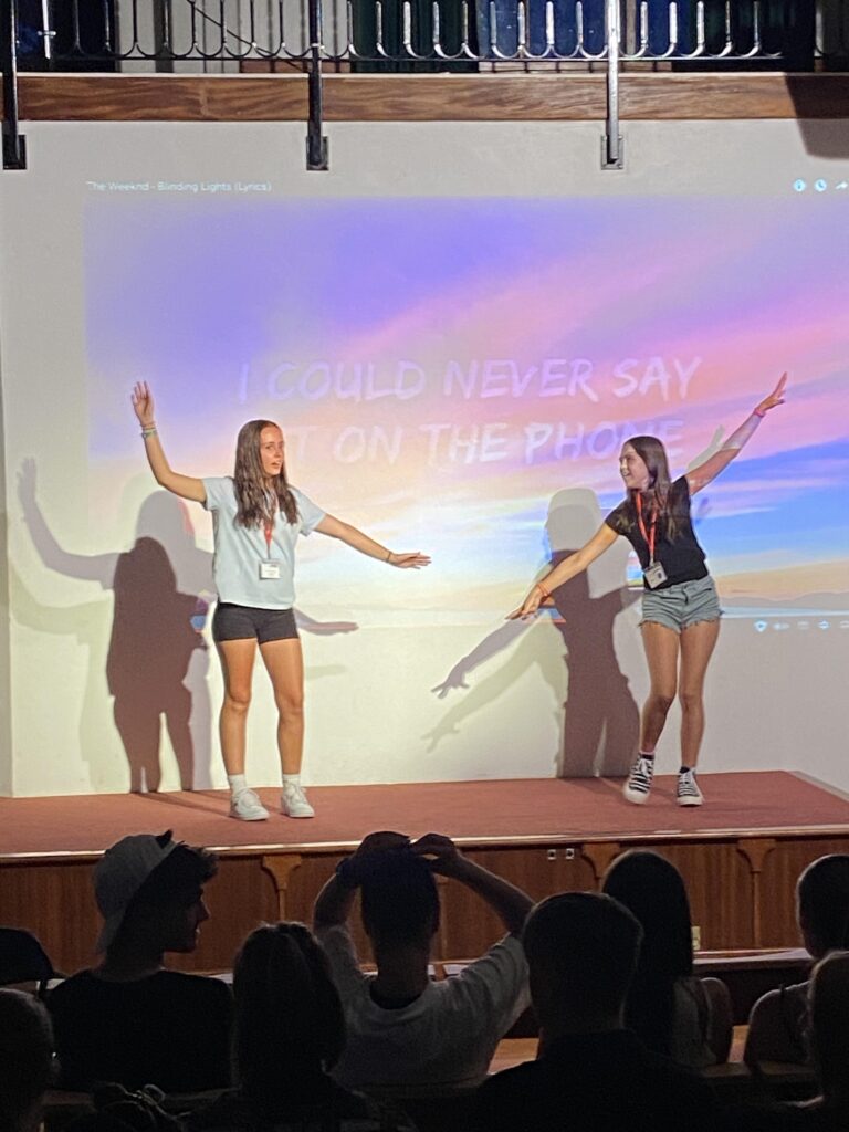 Practice your English outside class with summer camp students in London