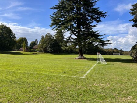 summer English camp London - Football field on campus