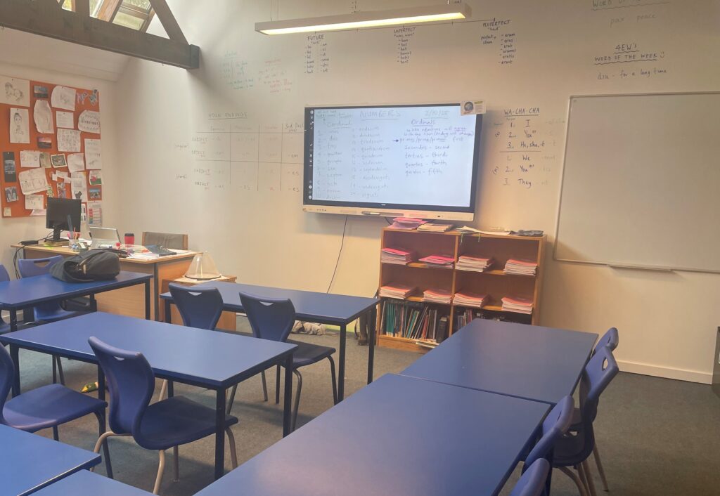 Classroom at